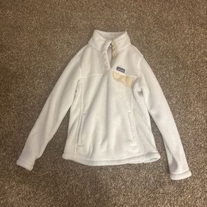Patagonia Cream Fleece Pullover